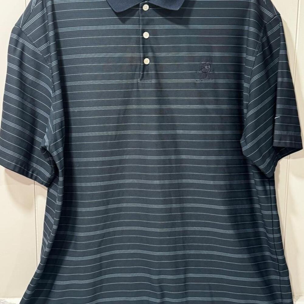 Nike navy blue polo